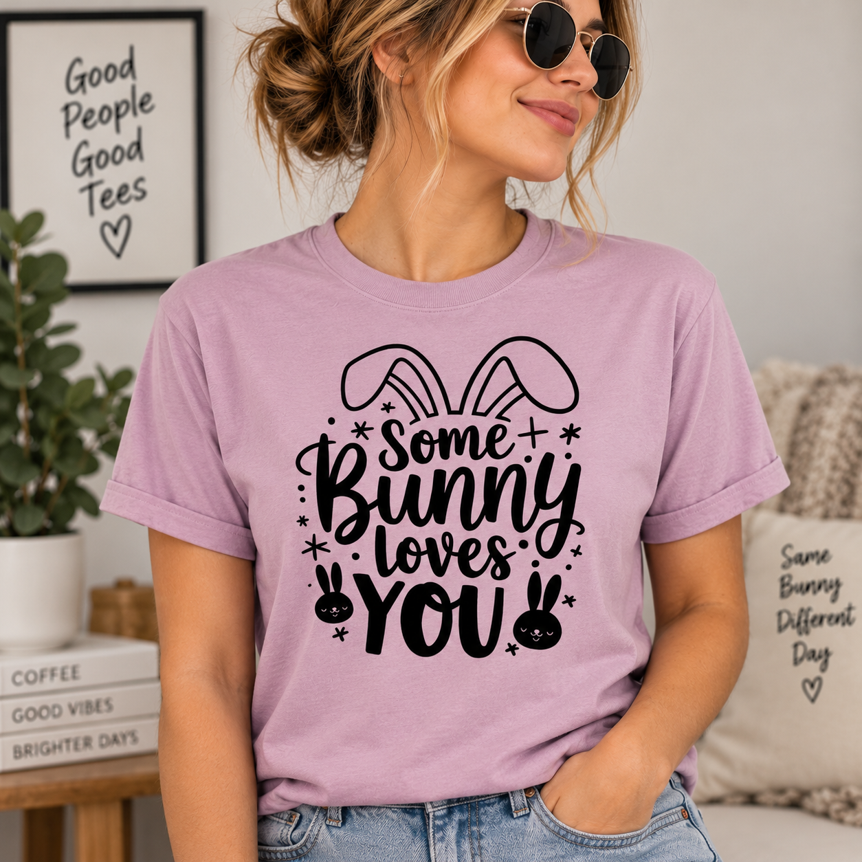 Some Bunny Loves You Tee
